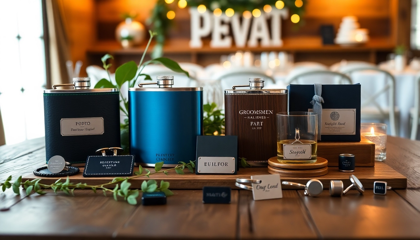 Explore cheap groomsmen gifts like personalized flasks and stylish cufflinks perfect for weddings.