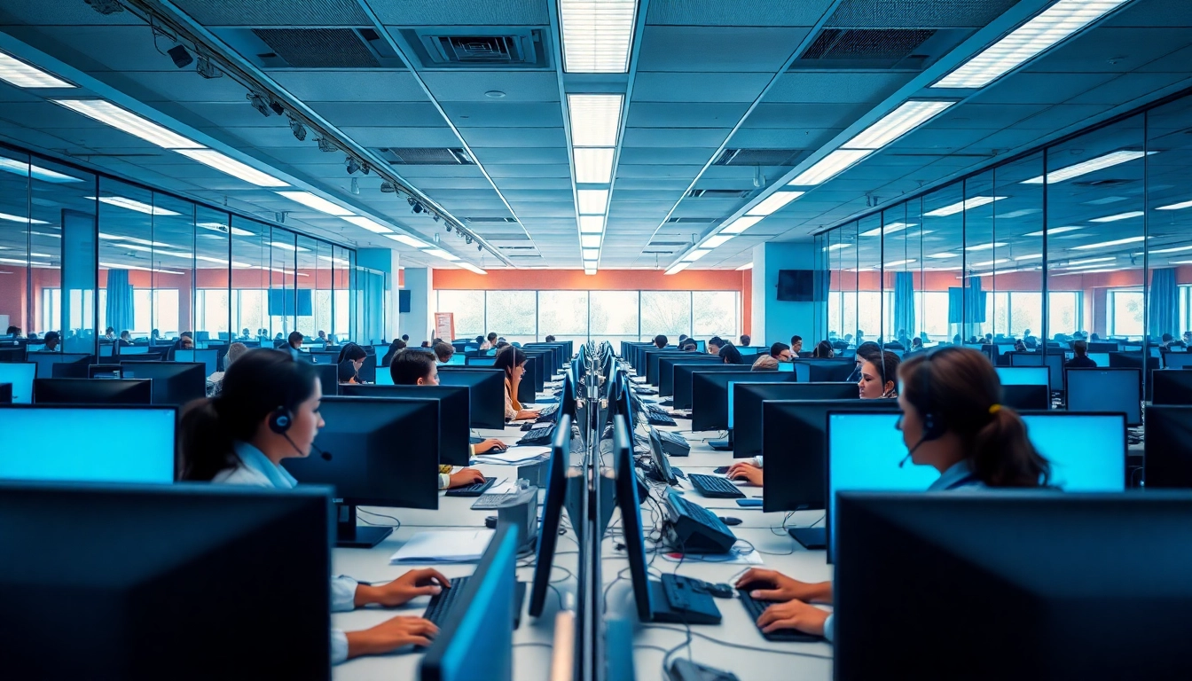 Agents working in vibrant Tijuana call centers provide effective communication services.