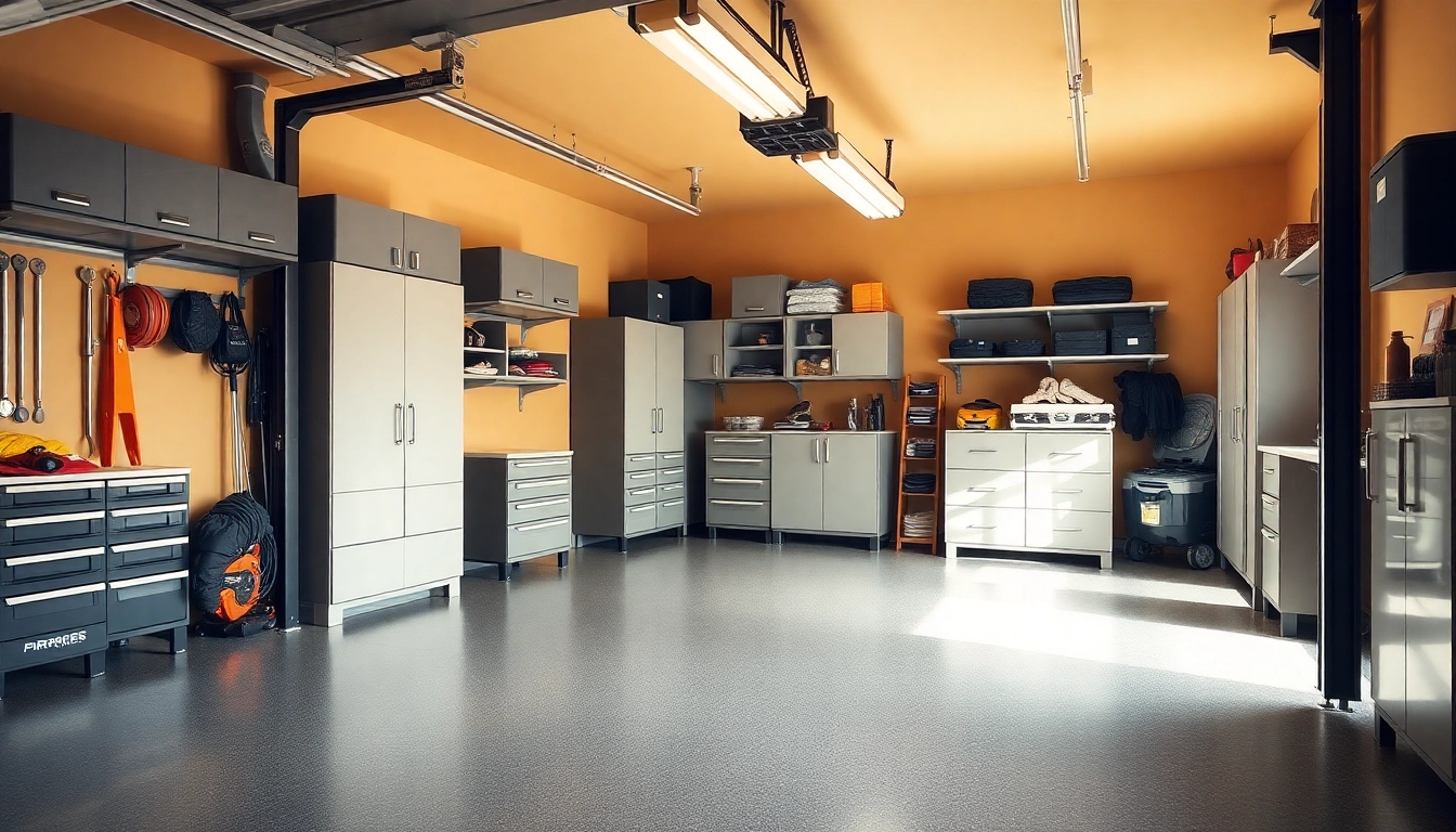 Maximize your space with custom garages designed for organization and style.