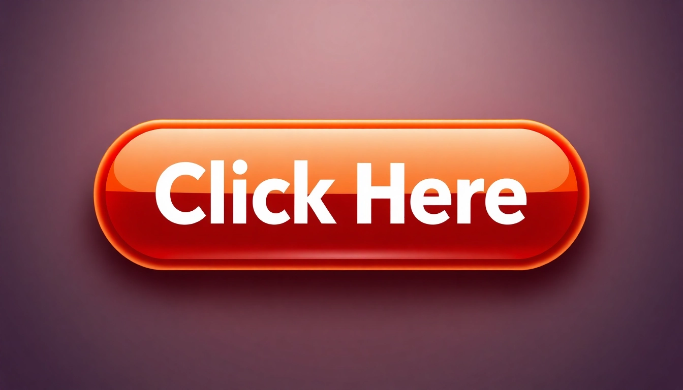 Engage your audience with a bold "Click Here" button featuring a glossy finish and warm colors.