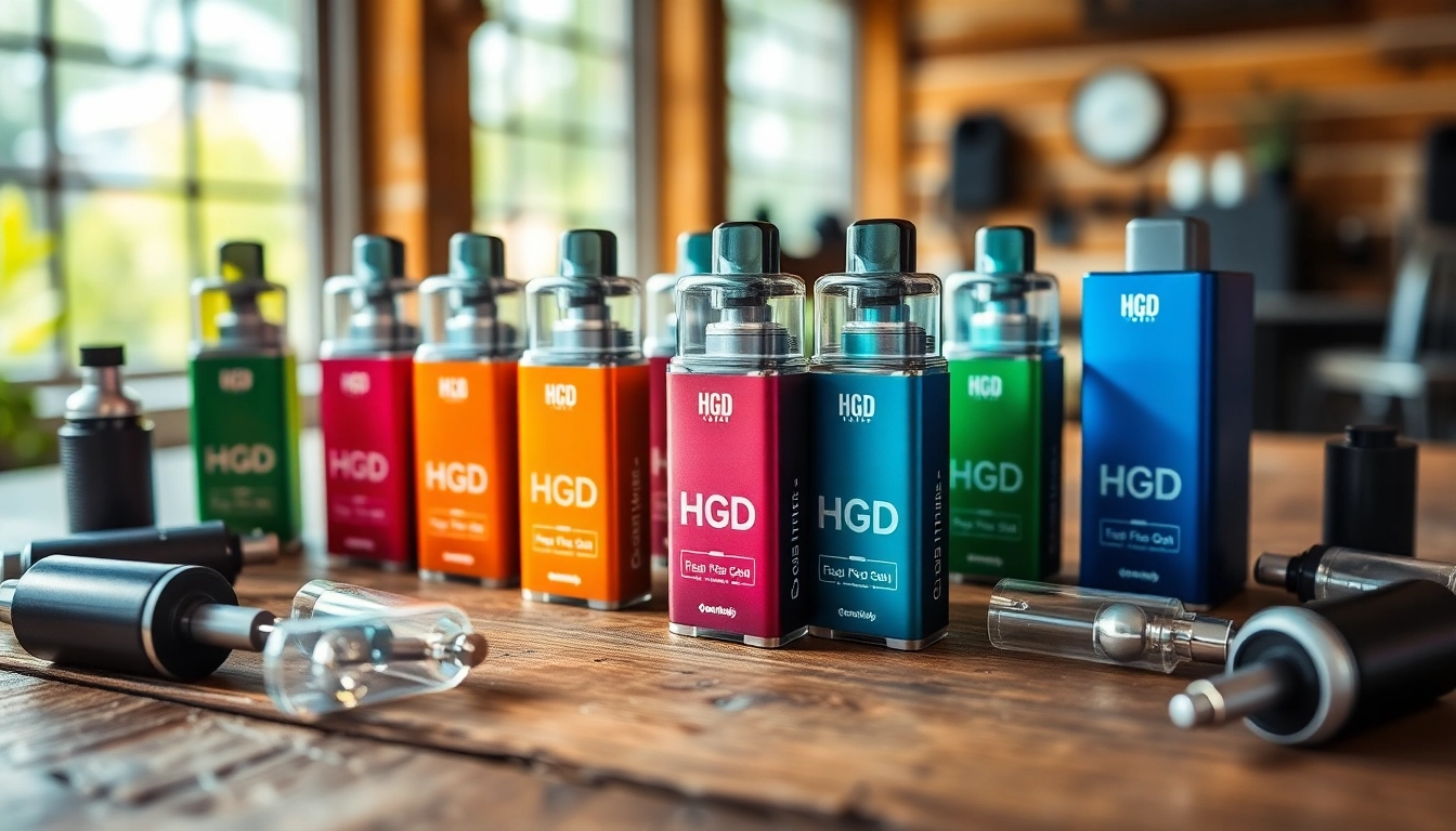 Enhance your vaping experience with premium Hqd Pods showcasing a variety of flavors and vibrant designs.