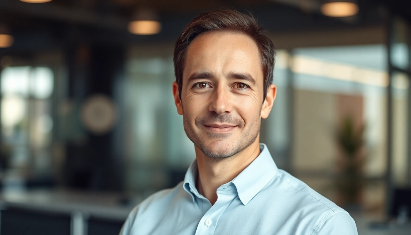 Vincent Champain smiling confidently in a professional setting, highlighting his role as a French economist.