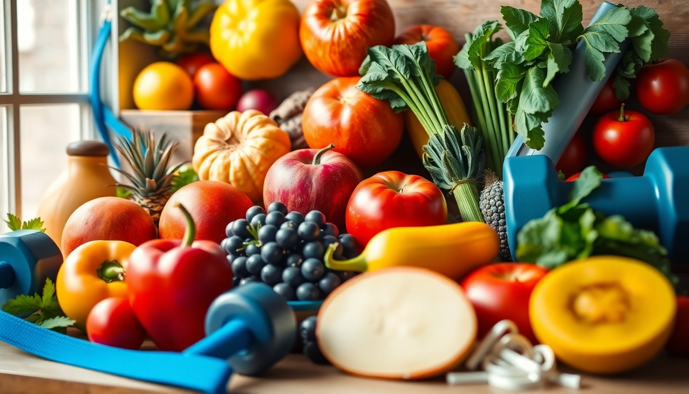 Boost your wellness journey with healthlifeherald's vibrant health-focused imagery of fresh produce and fitness items.