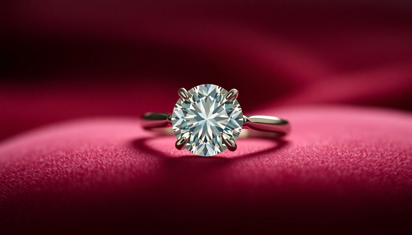 Showcase exquisite 3 Carat Engagement Rings featuring gleaming diamonds on luxurious settings.