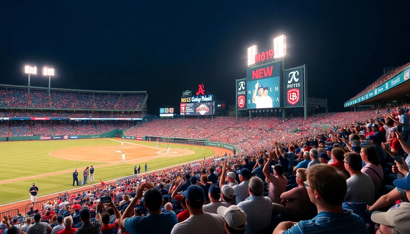 Watch MLB중계 live from a packed stadium filled with enthusiastic fans cheering for their teams.