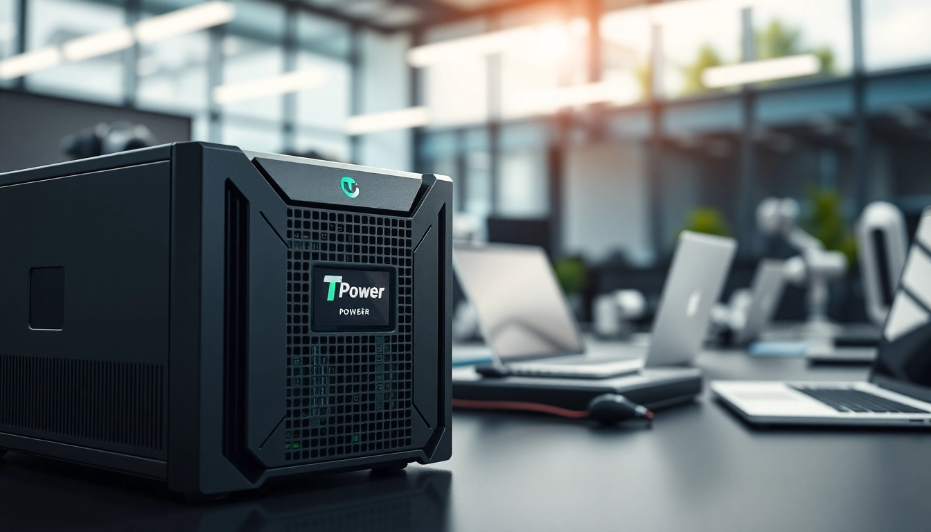 Elevate your tech experience with TPower’s premier power supply, blending performance and sophistication.
