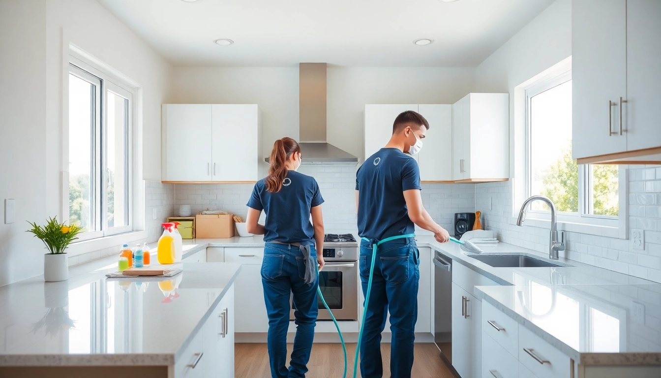 Efficient Move Out Cleaning Camarillo by professional cleaners showcasing a spotless kitchen.