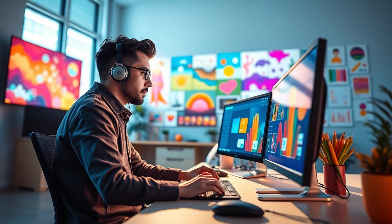Engage with unfiltered ai artwork in a vibrant studio with a dedicated artist.