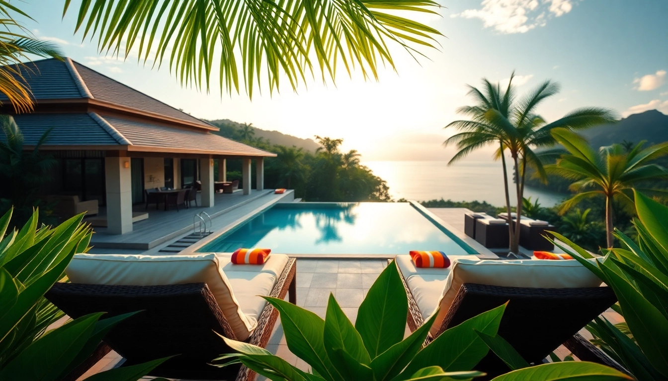 Enjoy luxurious villa rentals with stunning outdoor spaces and tranquil tropical settings.