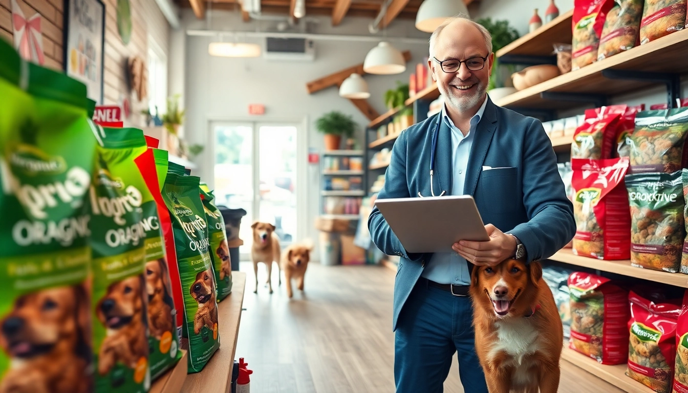 Shop for nutritious options at a Healthy dog food store Vancouver featuring organic choices and joyful canine interactions.