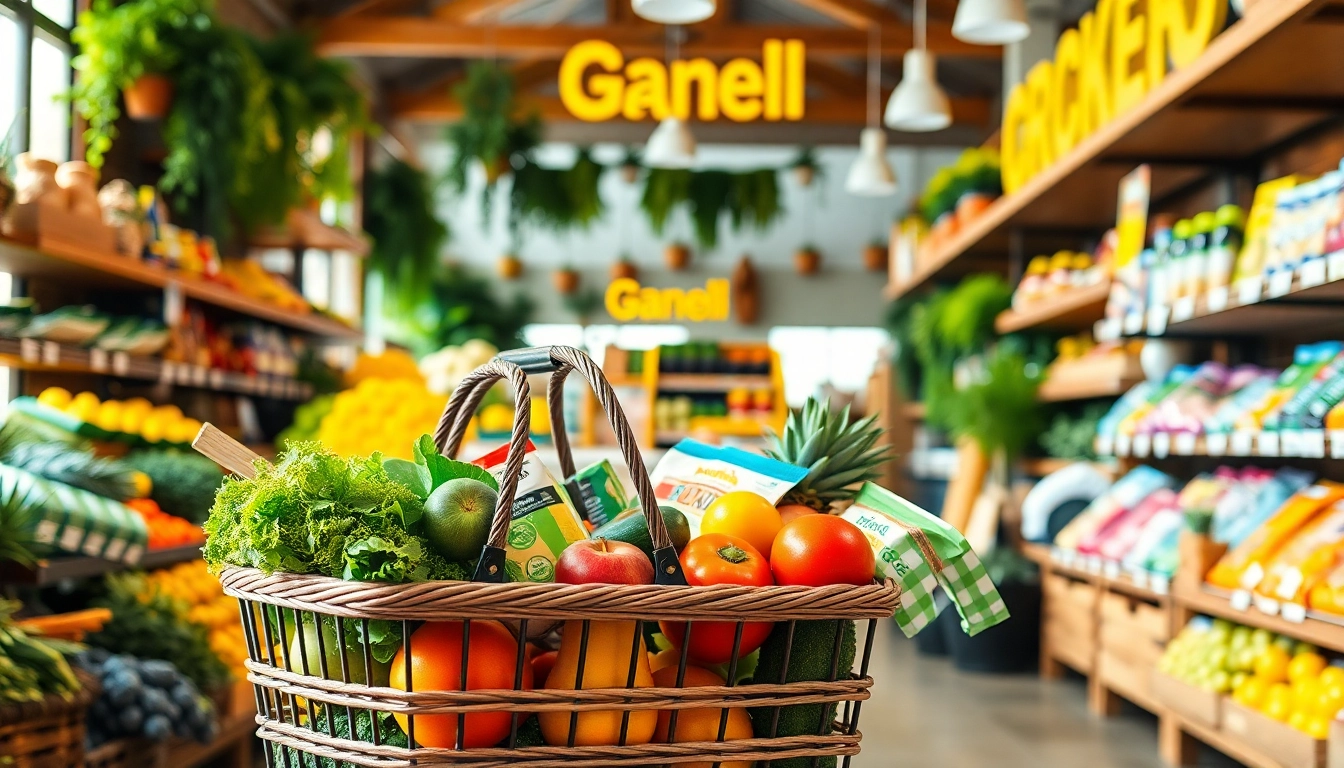 Explore prices on thrive market with a vibrant shopping basket full of organic products.