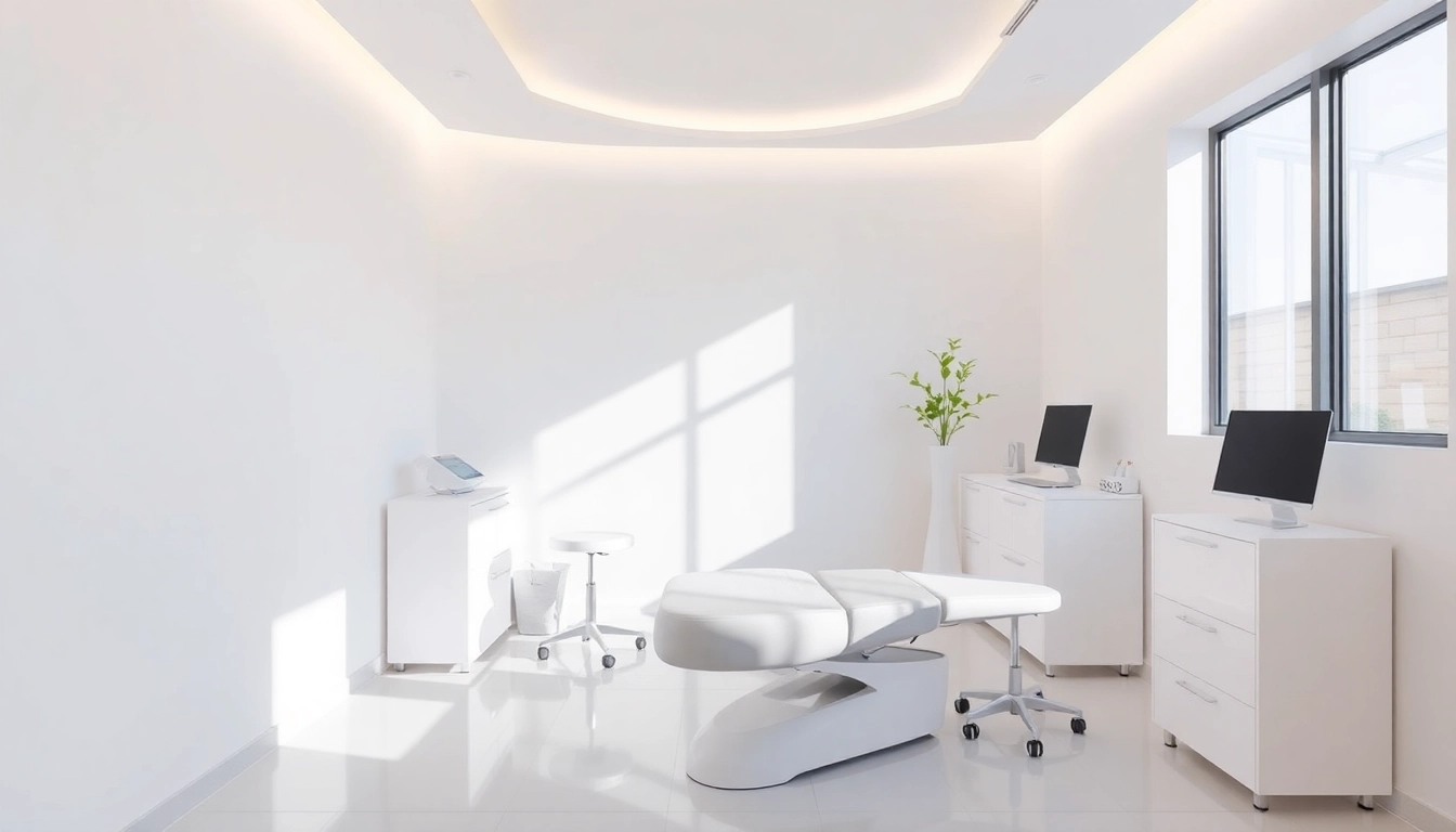 Experience Fadenlifting Zürich in a serene treatment room equipped with advanced technology and soothing ambiance.