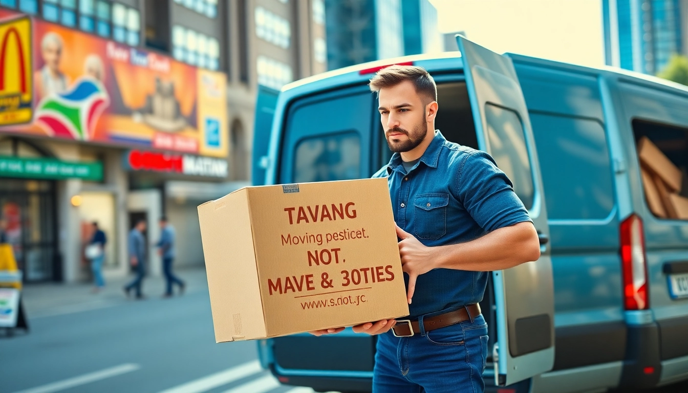Experience professional Man and van Moving with dedicated movers in an urban environment.