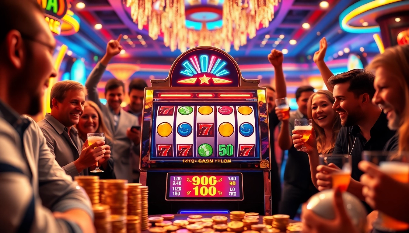 Raih kemenangan di rupiah126 slot dengan mesin slot penuh warna dan suasana kasino semarak.
