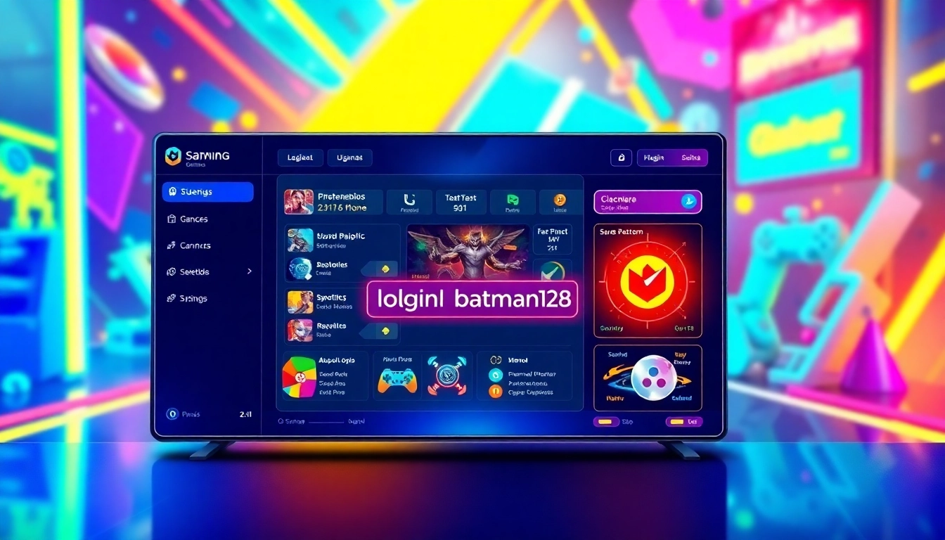 Masuk ke akun dengan fitur menarik di login batman138 bagi pemain slot online.