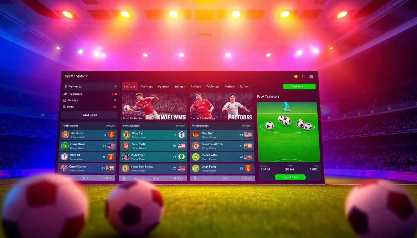 Discover the best situs judi bola for online betting options with a vibrant and user-friendly interface.