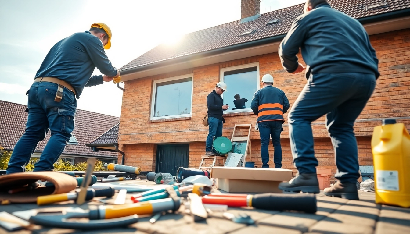 Efficient dakonderhoud Arnhem performed by a professional team on a residential roof.