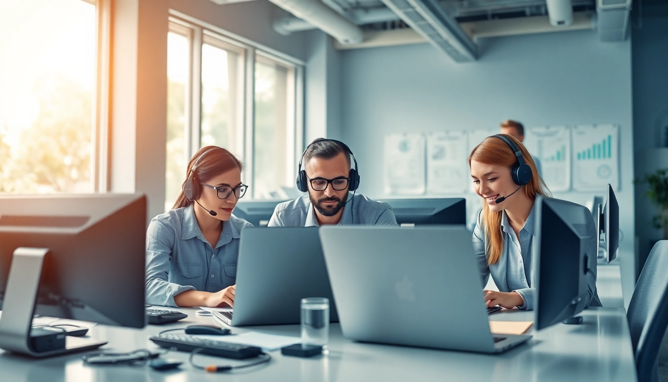 Enhance your IT support service with a professional team effectively troubleshooting technology issues.
