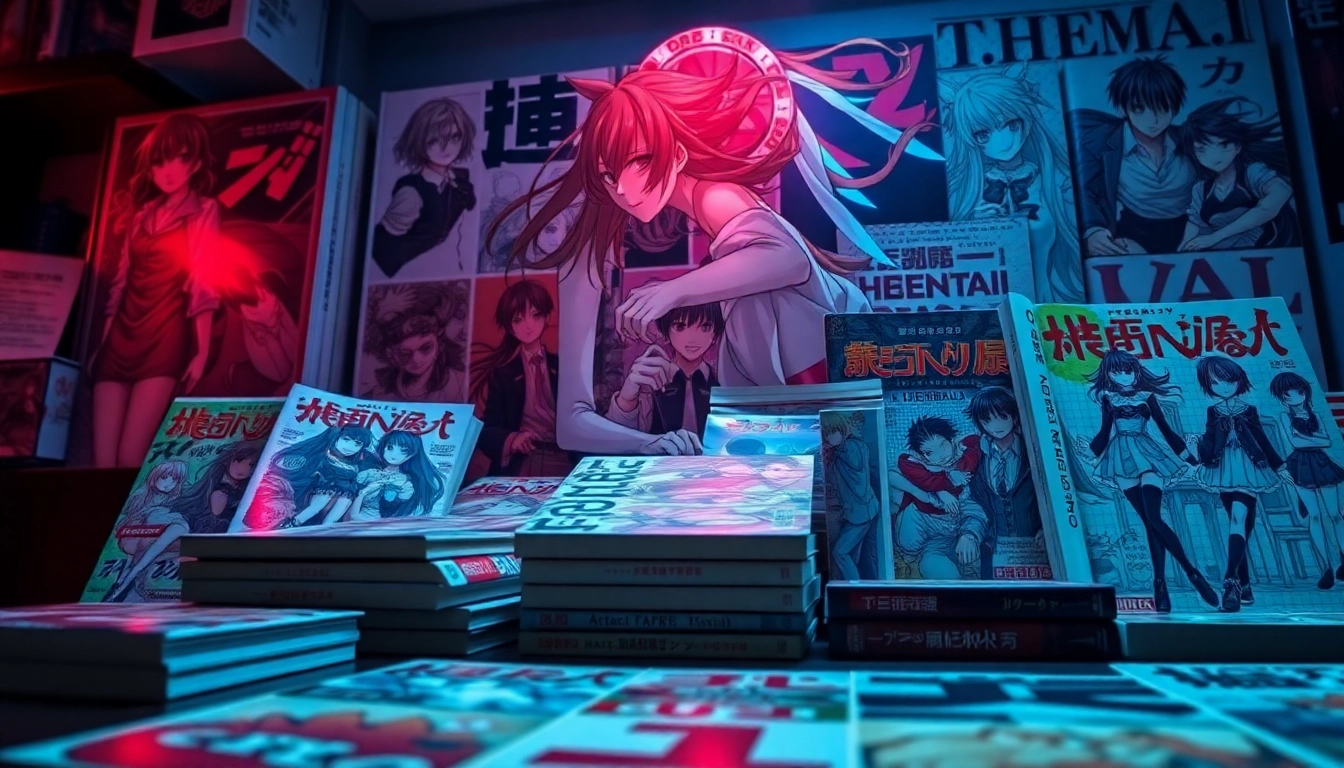 Explore truyen tranh sex with captivating new titles featured in a vibrant manga collection.