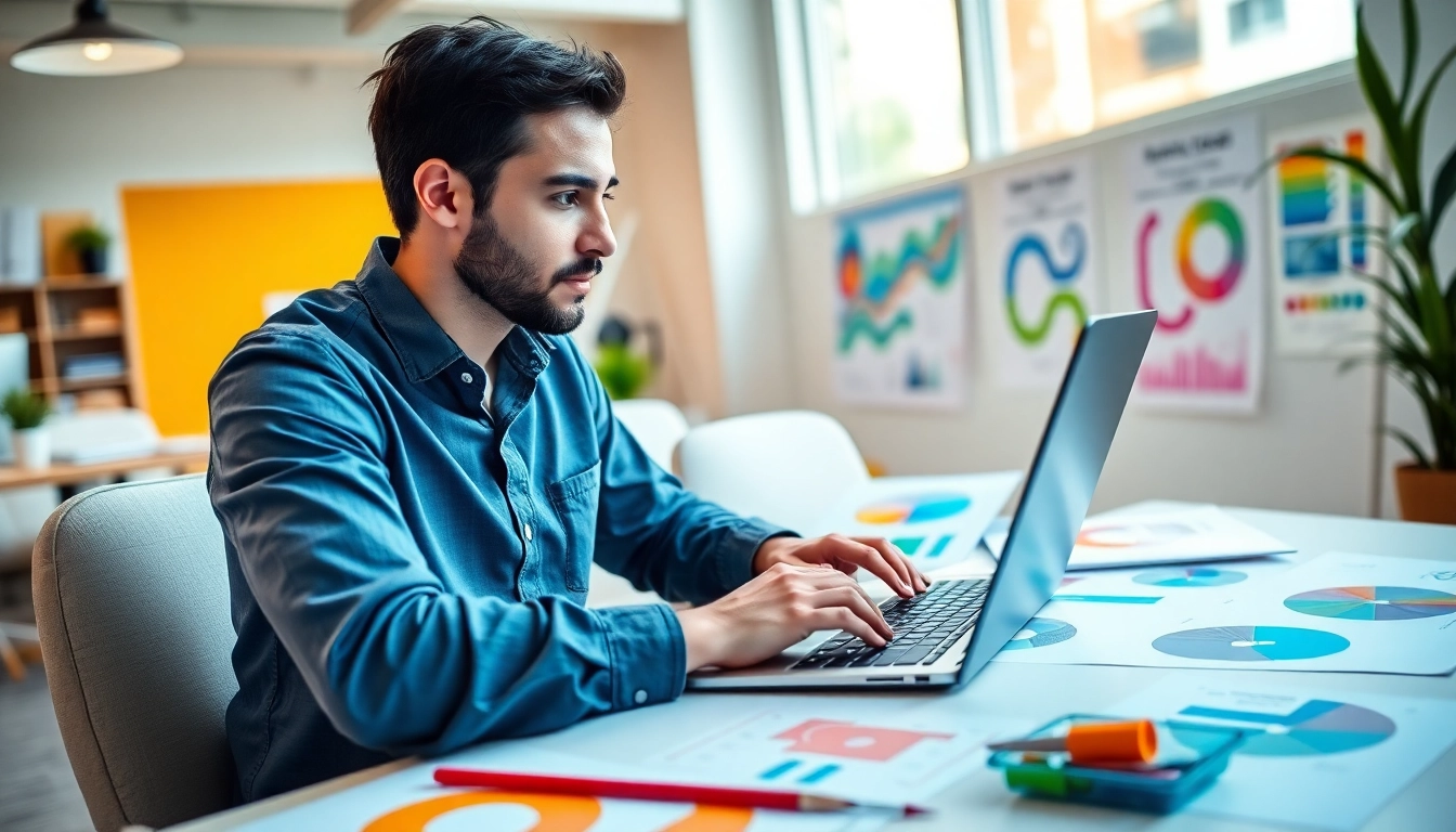 Enhancing kc web design creativity in a bright, modern office setting.