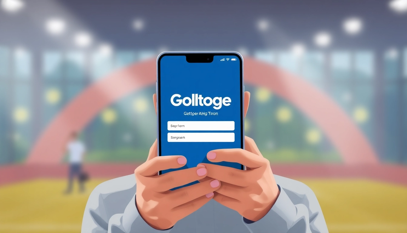 Pengguna goltogel login dengan mudah di aplikasi, menampilkan antarmuka yang menarik dan modern.