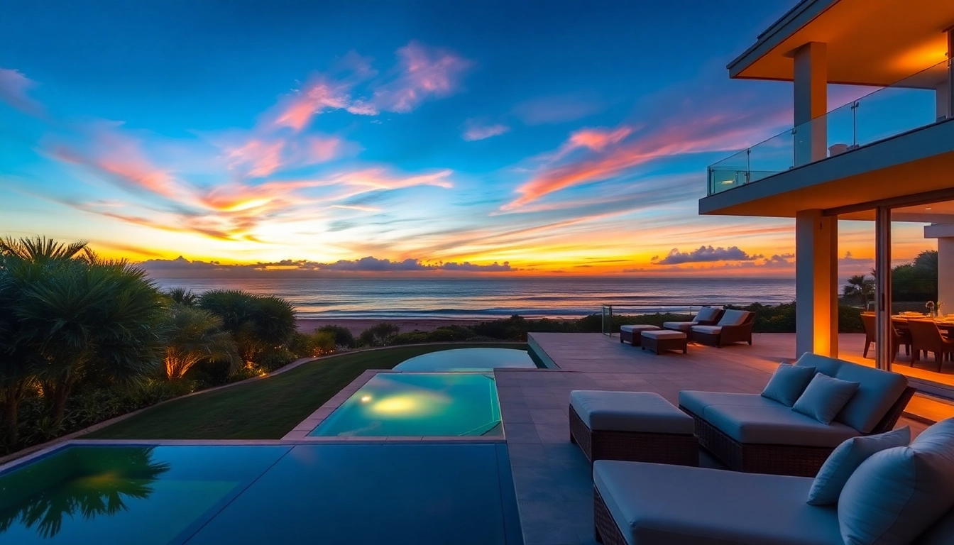 Explore phuket property management with this luxury villa showcasing oceanfront views and exquisite landscaping.